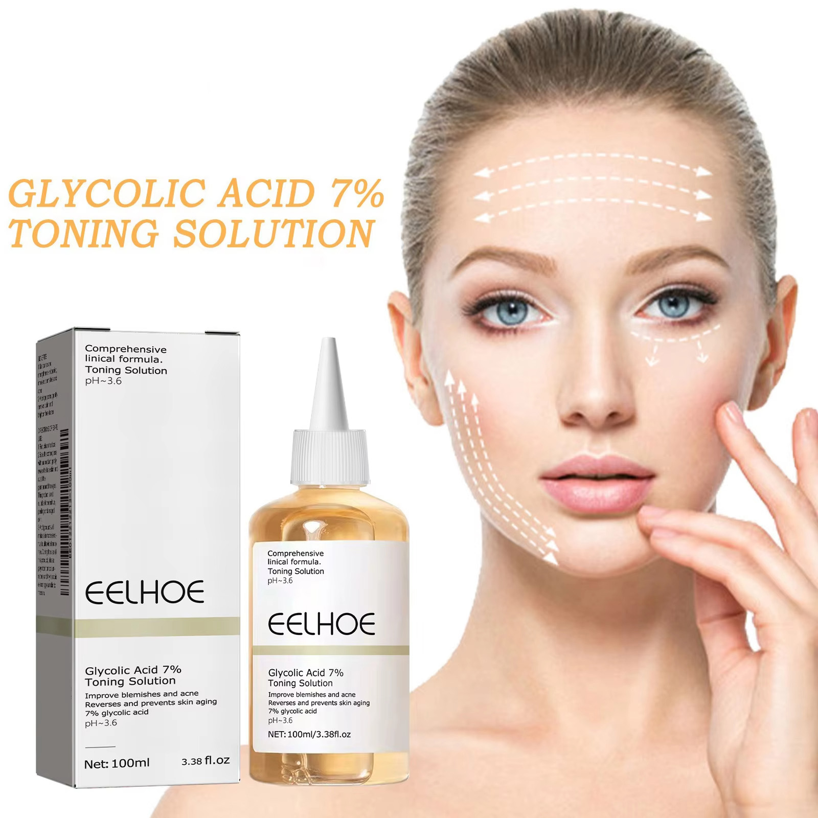 Glycolic Acid Exfoliant - Soluzione Tonificante all'Acido Glicolico 7% Tonico