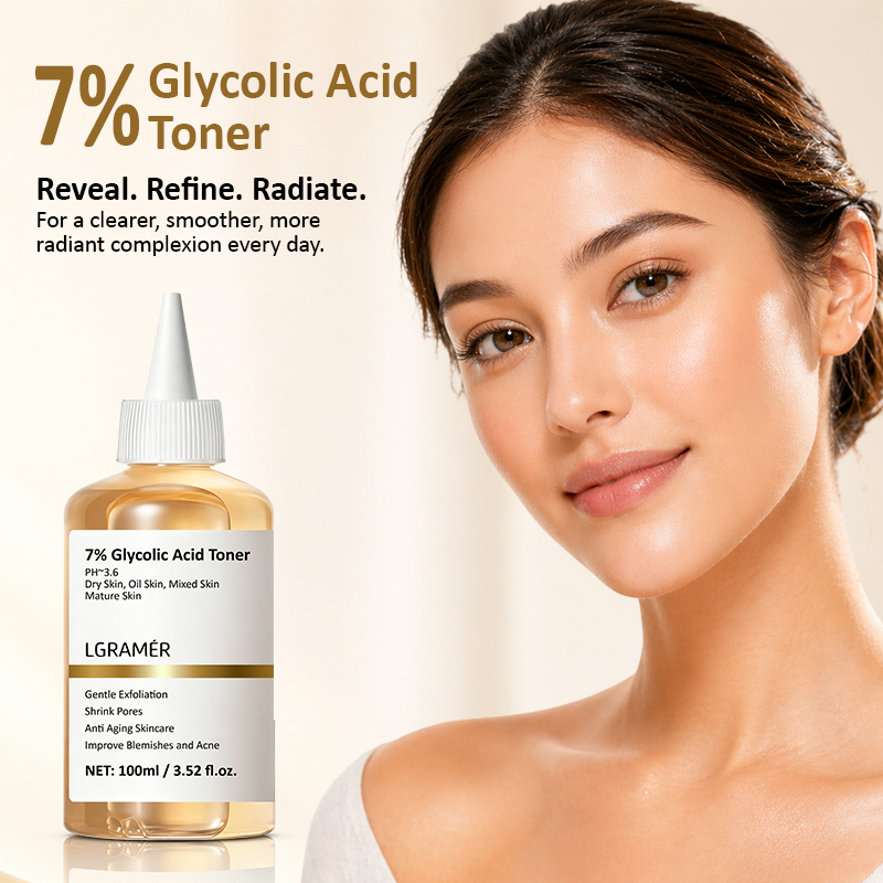 Glycolic Acid Exfoliant - Tonico Esfoliante Viso 100ml, Tonico Esfoliante