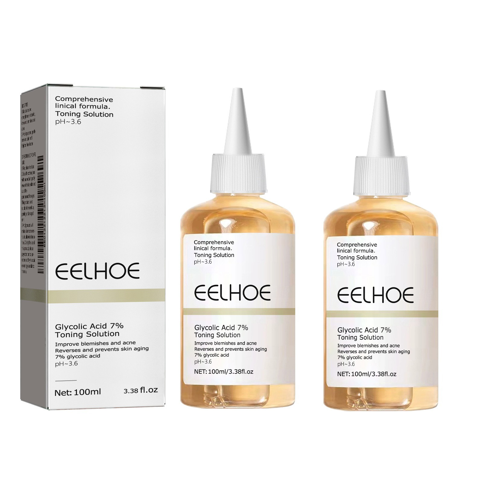 Glycolic Acid Exfoliant - Soluzione tonificante all'acido glicolico 7% Rimozione