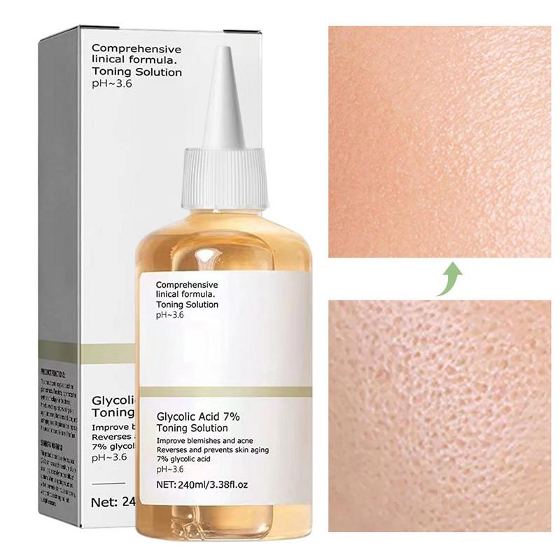 100ml/240ml Tonico viso esfoli - Glycolic Acid Exfoliant recensione e prezzo